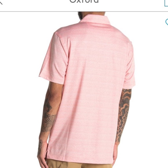 NWT Oxford Lauderhill Stripe Print Polo - Picture 3 of 7